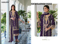 Embroidered Organza Kurti With Silk Pant And Organza Dupatta-ISKWSU090919350