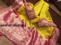 Zari Weaved Tissue Silk Saree With Blouse-ISKWSR160965003