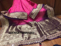 Zari Weaved Tissue Silk Saree With Blouse-ISKWSR160965003