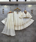 Sequined Rayon Lehenga With Blouse And Dupatta-ISKWNAV28091992