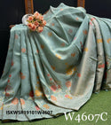 Tissue Munga Silk Saree With Blouse-ISKWSR19101W4607