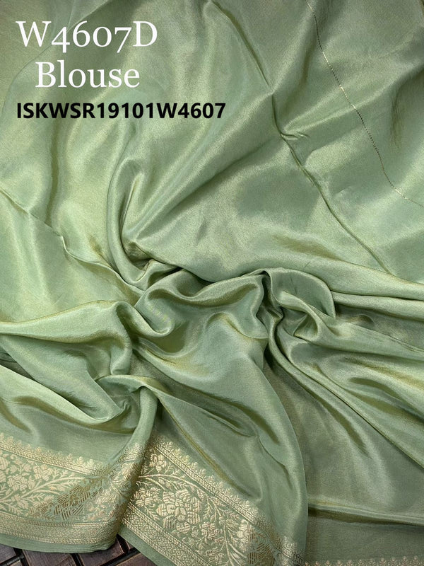 Tissue Munga Silk Saree With Blouse-ISKWSR19101W4607