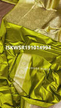 Banarasi Katan Silk Saree With Blouse-ISKWSR191014994