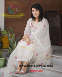 Embroidered Kota Doriya Kurti With Cotton Pant And Dupatta-ISKWSU2110PPC/D1602