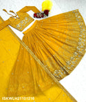 Embroidered Georgette Lehenga With Blouse And Dupatta-ISKWLH21101216