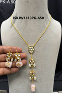 Kundan Jewelry Set-ISKJW1410PK-A50