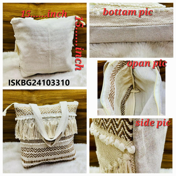 Boho Tote Bag-ISKBG24103310