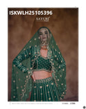 Embroidered Chinon Silk Lehenga With Blouse And Dupatta-ISKWLH25105396