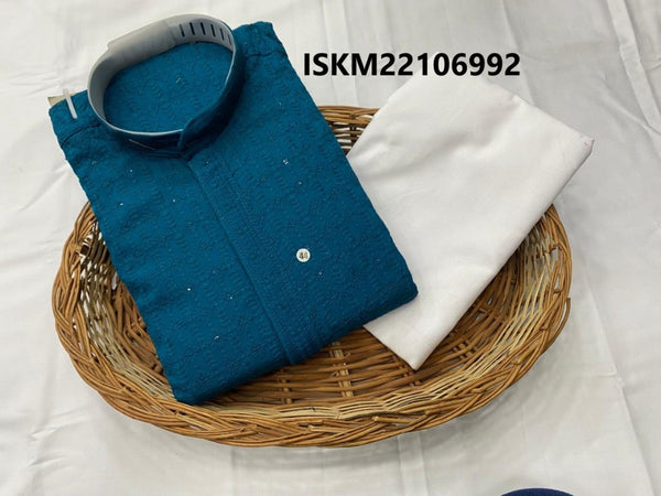 Men's Embroidered Rayon Kurta With Pajama-ISKM22106992