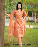 Banarasi Weaved Chanderi Silk Kurti With Silk Pant And Banarasi Dupatta-ISKWSU1411PPC/D1660