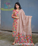 Kalamkari Printed Handloom Cotton Silk Kurti With Cotton Silk Pant And Dupatta -ISKWSU1811PPC/D1275