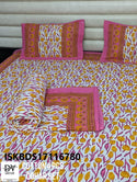 Cotton King Size Double Bed Dohar Set-ISKBDS17116780