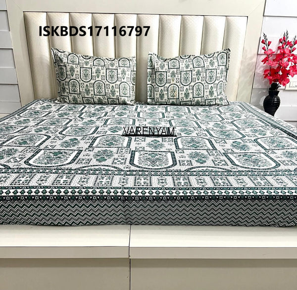 King Size Fitted Bedsheet Set-ISKBDS17116797