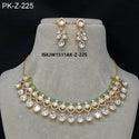 Kundan Necklace Set-ISKJW1511AK-Z-225