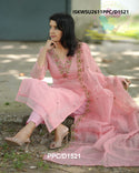 Embroidered Kota Doriya Kurti With Cotton Pant And Dupatta-ISKWSU2611PPC/D1521