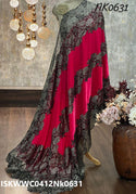 Sequined Velvet Shawl-ISKWWC0412Nk0631