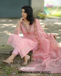 Embroidered Kota Doriya Kurti With Cotton Pant And Dupatta-ISKWSU1612PPC/D1521