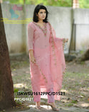 Embroidered Kota Doriya Kurti With Cotton Pant And Dupatta-ISKWSU1612PPC/D1521