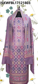 Pashmina Kani Kurti With Bottom And Dupatta-ISKWFBL17121803