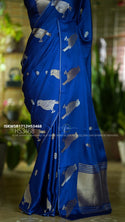 Banarasi Mashru Silk Saree With Blouse-ISKWSR1712HS3468