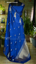 Banarasi Mashru Silk Saree With Blouse-ISKWSR1712HS3468