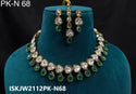 Kundan Jewelry Set-ISKJW2112PK-N68