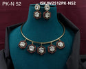 Kundan Jewelry Set-ISKJW2512PK-N52