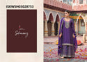 Embroidered Chinon Kurti With Sharara And Dupatta-ISKWSH03028753