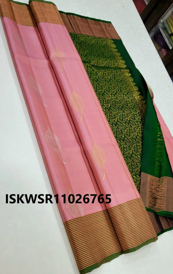 Handloom Silk Saree With Blouse-ISKWSR11026765