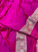 Zari Weaved Mashru Silk Saree With Blouse-ISKWSR26038977