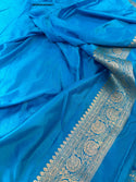 Zari Weaved Mashru Silk Saree With Blouse-ISKWSR26038977