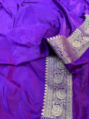 Zari Weaved Mashru Silk Saree With Blouse-ISKWSR26038977