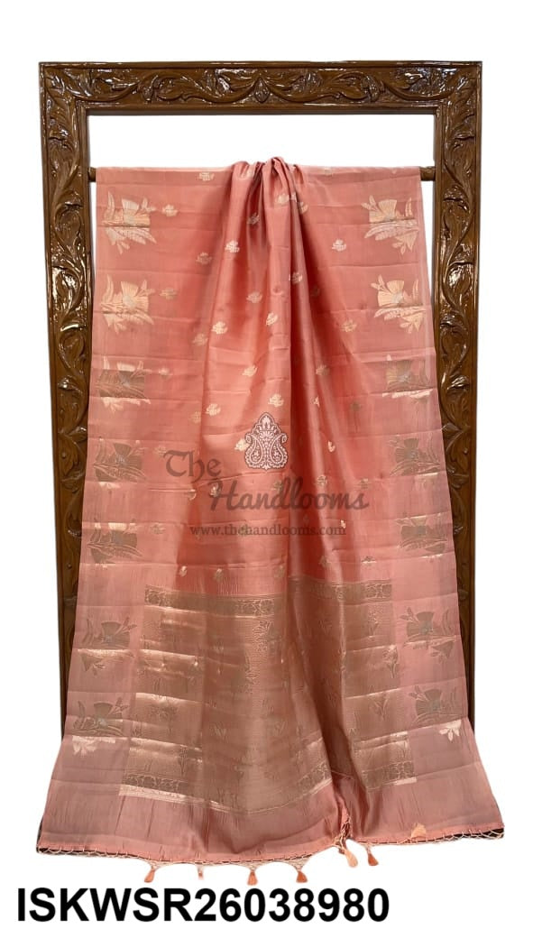 Banarasi Handloom Katan Silk Saree With Blouse-ISKWSR26038980