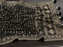 Lucknawi Chikankari Georgette Saree With Blouse-ISKWSR020426052