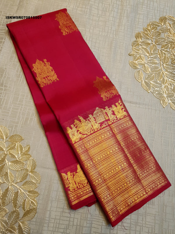 Kanchipuram Silk Saree With Blouse-ISKWSR070815507