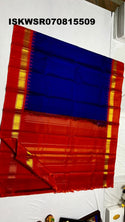 Kanchipuram Handloom Silk Saree With Blouse-ISKWSR070815509