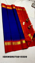 Kanchipuram Handloom Silk Saree With Blouse-ISKWSR070815509