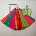 Sequined Silk Lehenga With Blouse-ISKWNAV18081876