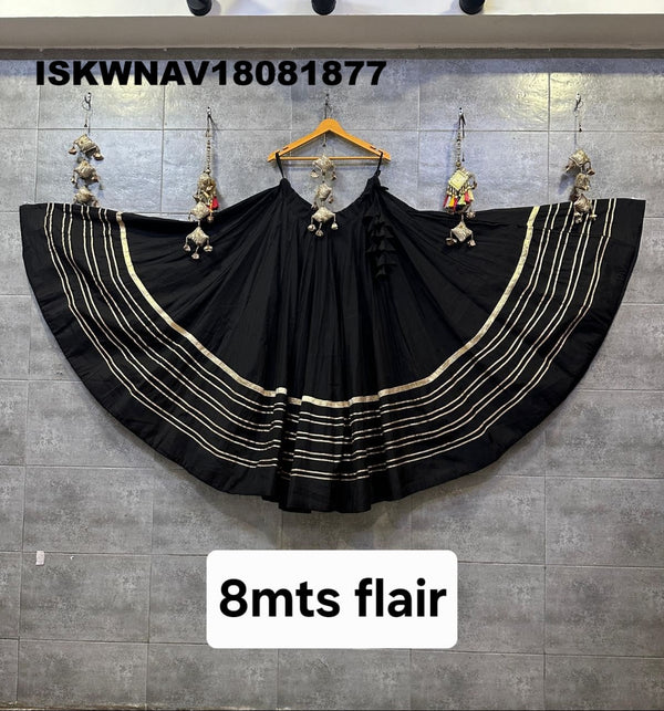 Sequined Silk Skirt-ISKWNAV18081877