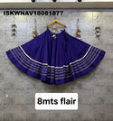 Sequined Silk Skirt-ISKWNAV18081877