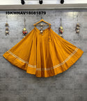 Sequined Rayon Cotton Skirt-ISKWNAV18081879