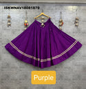 Sequined Rayon Cotton Skirt-ISKWNAV18081879