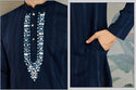 Self Zari Weaved Viscose Kurta With Printed Dupatta-ISKM190861291/92/93/94