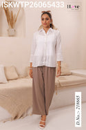 Cotton Schiffli Top-ISKWTP26065433