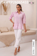 Cotton Schiffli Top-ISKWTP26065433