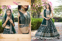 Embroidered Dola Silk Jacquard Lehenga With Blouse And Dupatta-ISKWLH270689665