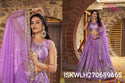 Embroidered Dola Silk Jacquard Lehenga With Blouse And Dupatta-ISKWLH270689665