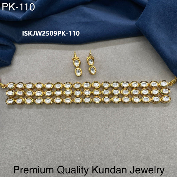 Kundan Jewelry Set-ISKJW2509PK-110