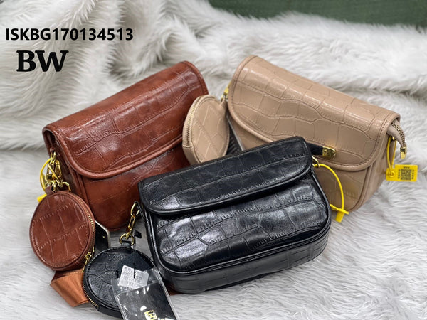 Imported Sling Bag With Coin Pouch-ISKBG170134513