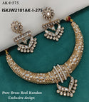 Kundan Jewelry Set-ISKJW2101AK-I-275